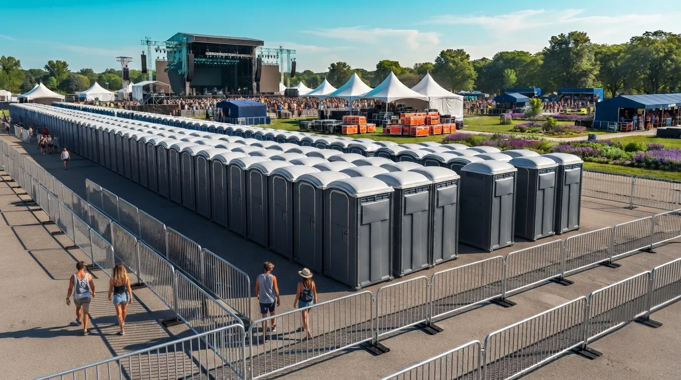 Festival Restroom Rental in Lawrence, KS