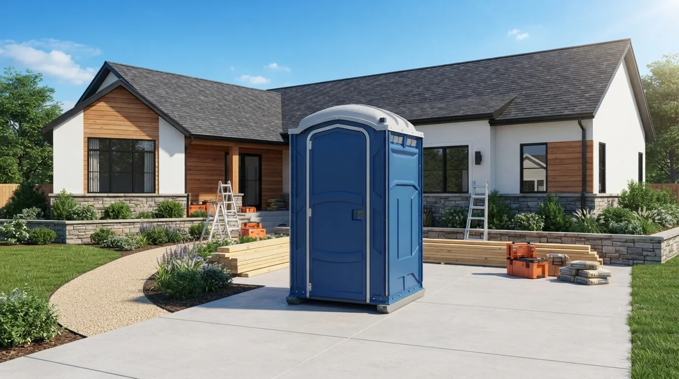 Home Renovation Porta Potty in Lawrence, KS